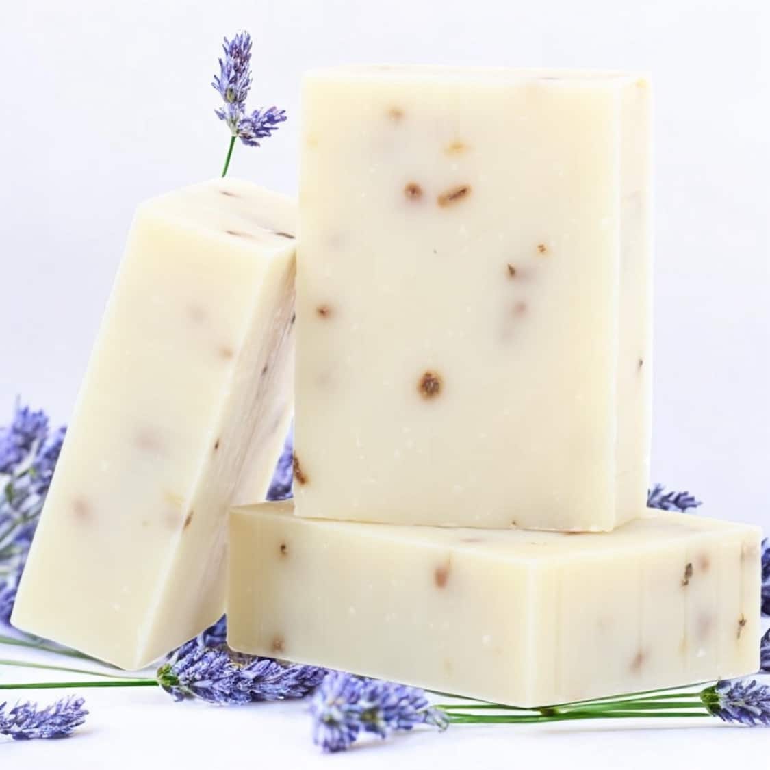 French Lavender Flowers
Handmade Soap with Olive Oil and Shea Butter image 0